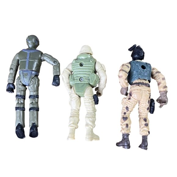 Lot of 9 Military Soldiers 4” Combat Action Figures Chap Mei Wuh Tung Unbranded - Picture 10 of 15